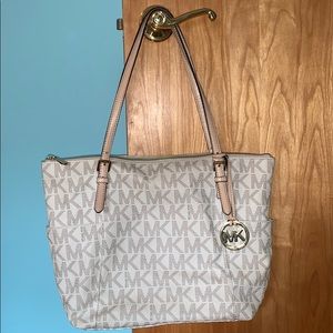 Michael Kors logo tote